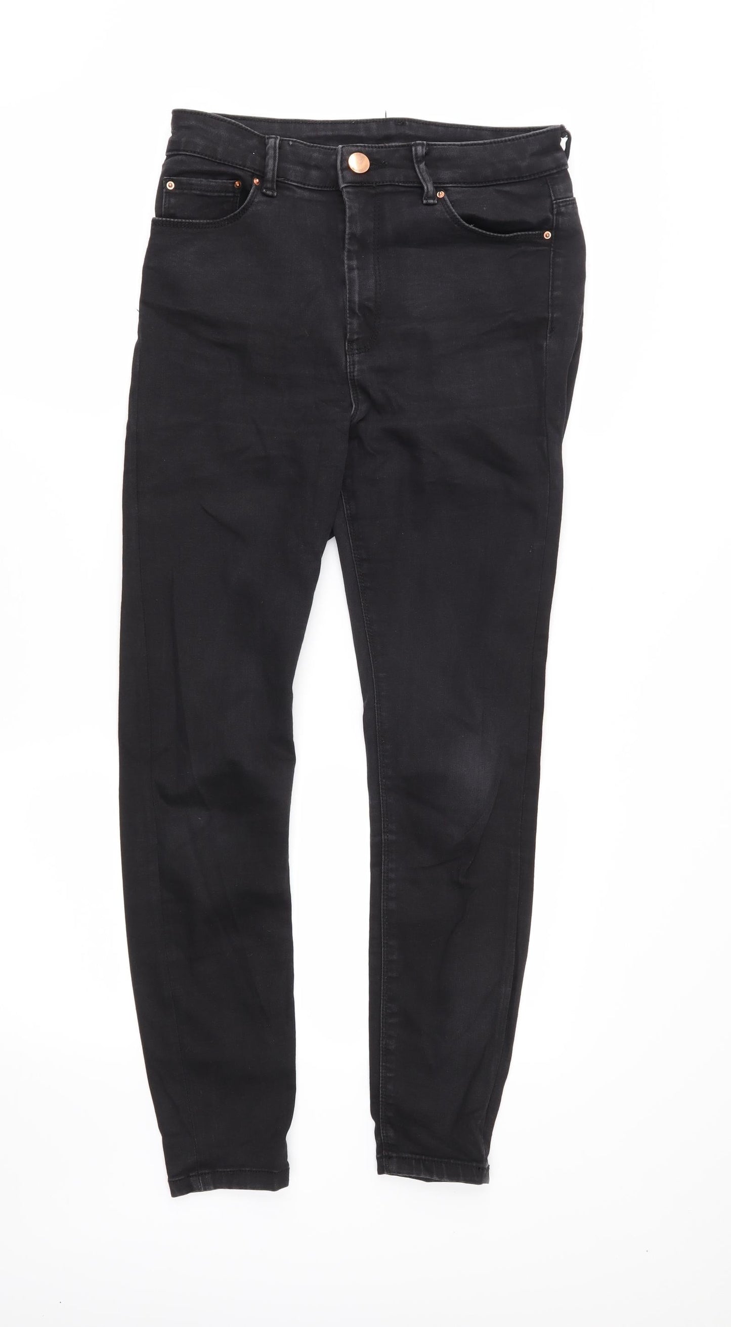 ASOS Womens Black   Skinny Jeans Size 28 in L28 in