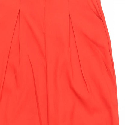 pretty little Thing Womens Red   Trousers  Size 10 L28 in