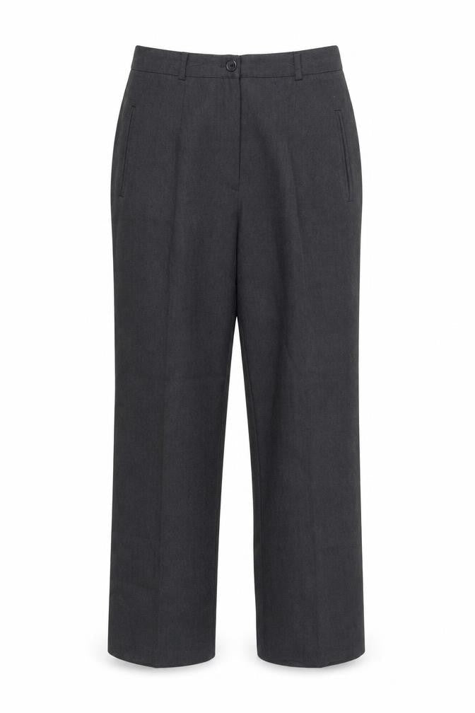 Womens UK Size 12 Berkertex Regular Fit  Grey Trousers