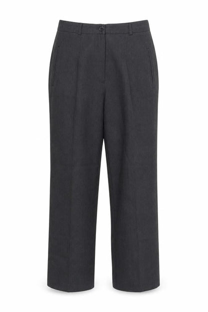 Womens UK Size 12 Berkertex Regular Fit  Grey Trousers