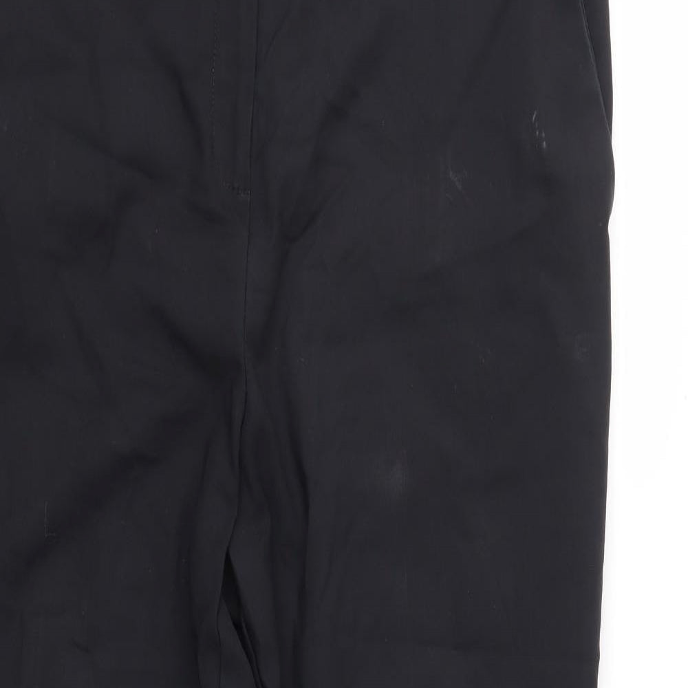 F&F Womens Black   Trousers  Size 14 L25 in