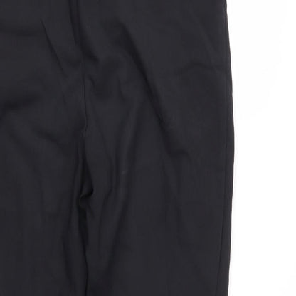 F&F Womens Black   Trousers  Size 14 L25 in