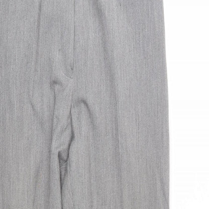 Jane Norman Womens Grey   Trousers  Size 10 L24.5 in