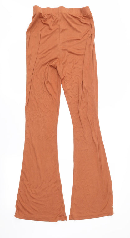 Topshop Womens Brown   Sweatpants Trousers Size 10 L32 in