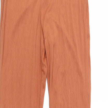 Topshop Womens Brown   Sweatpants Trousers Size 10 L32 in