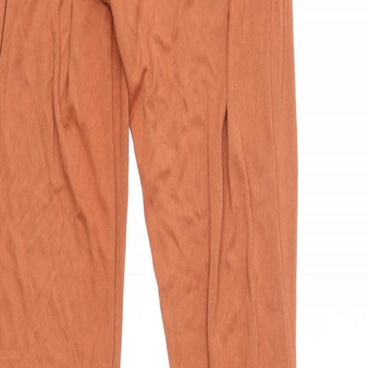 Topshop Womens Brown   Sweatpants Trousers Size 10 L32 in