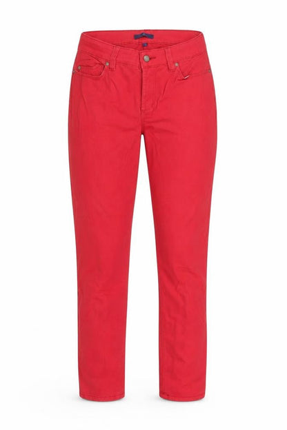 Womens UK Size 6 NYJD Regular Fit Skinny Red Jeans