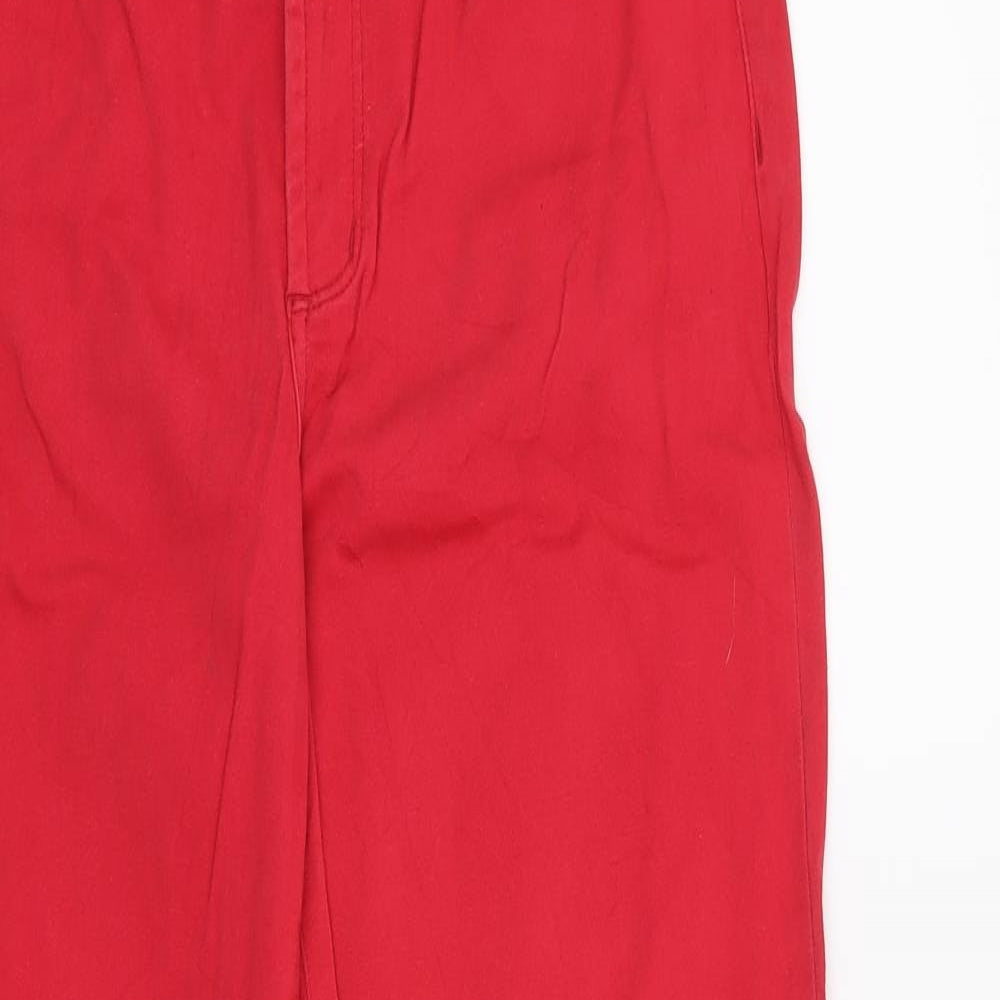 Womens UK Size 6 NYJD Regular Fit Skinny Red Jeans