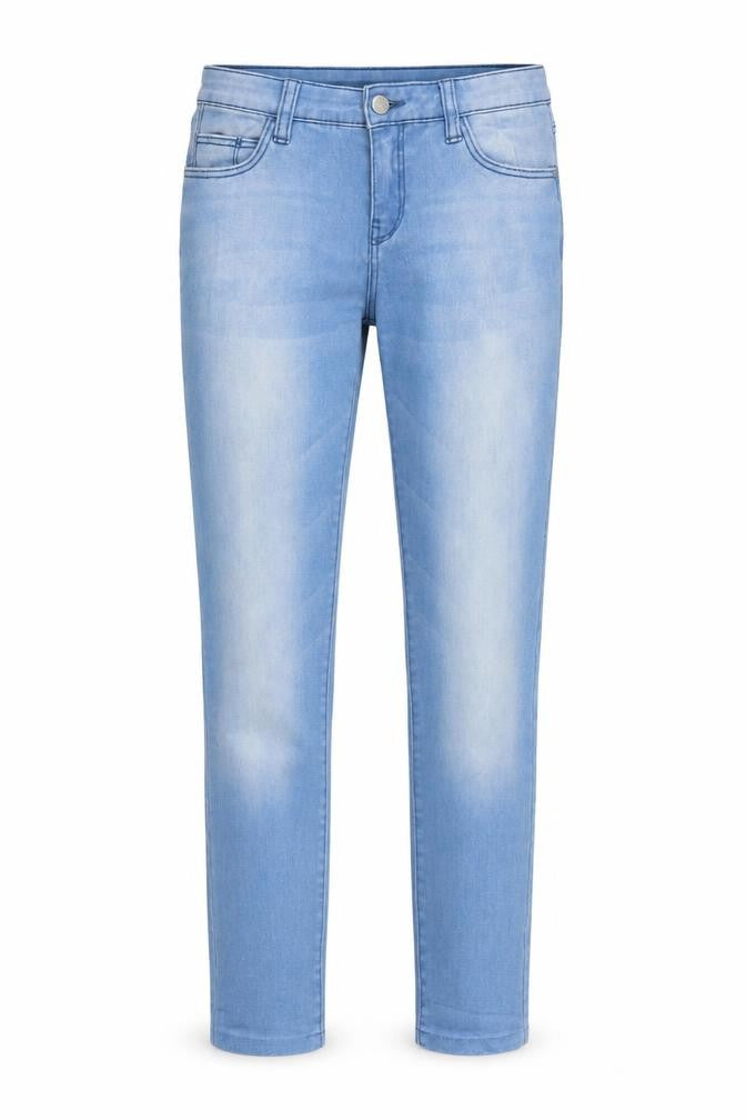 Womens UK Size 8 Denim & Co. Regular Fit Straight Blue Jeans