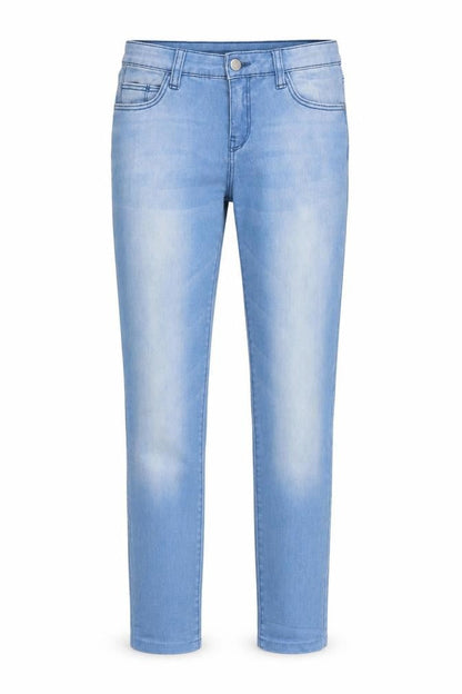 Womens UK Size 8 Denim & Co. Regular Fit Straight Blue Jeans