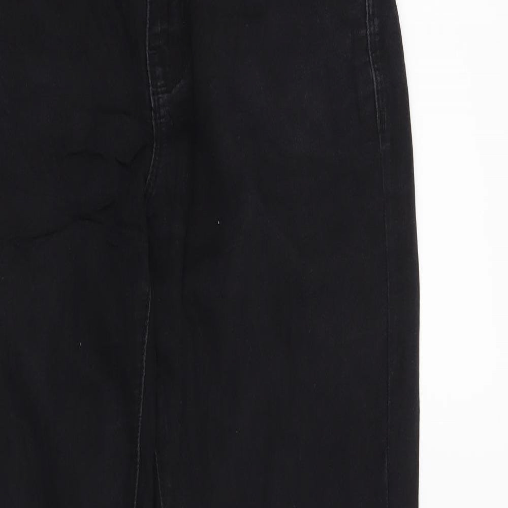 Denim & Co. Womens Black   Skinny Jeans Size 8 L29 in