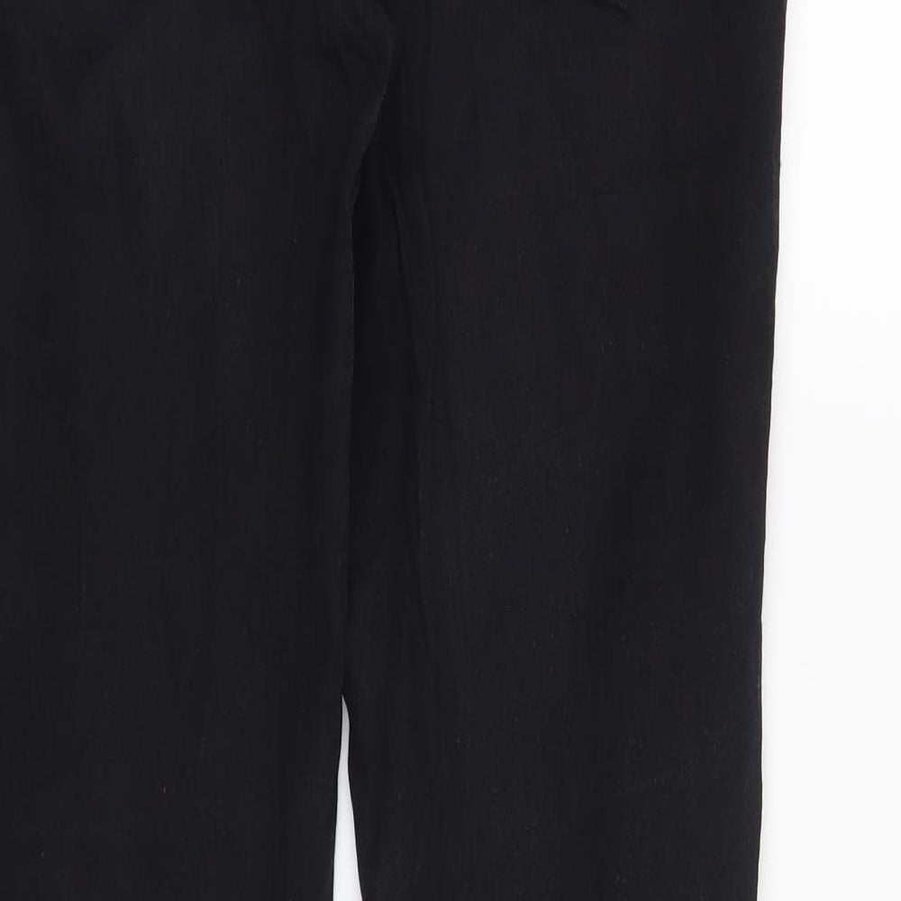 Denim & Co. Womens Black   Skinny Jeans Size 8 L29 in