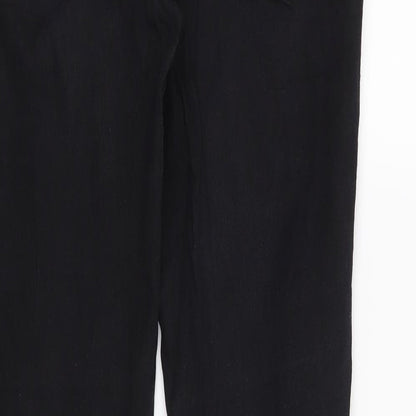 Denim & Co. Womens Black   Skinny Jeans Size 8 L29 in