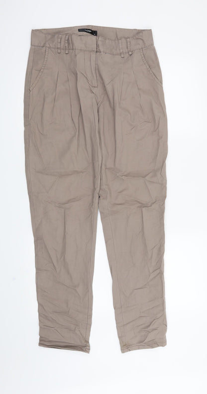 Hallhuber Womens Beige   Chino Trousers Size 10 L29 in