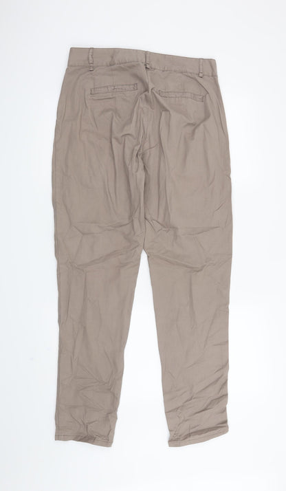 Hallhuber Womens Beige   Chino Trousers Size 10 L29 in