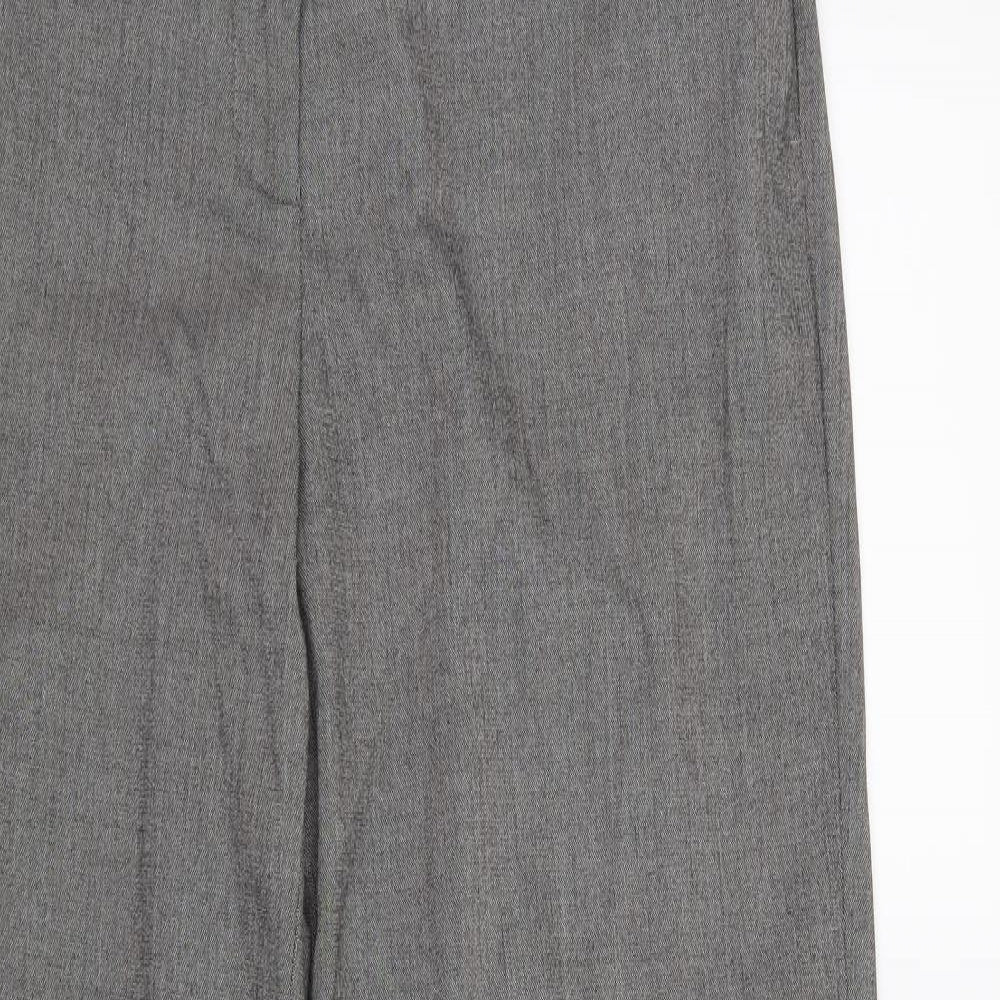 New Look Womens Grey   Trousers  Size 12 L29 in