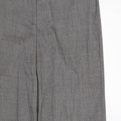 New Look Womens Grey   Trousers  Size 12 L29 in