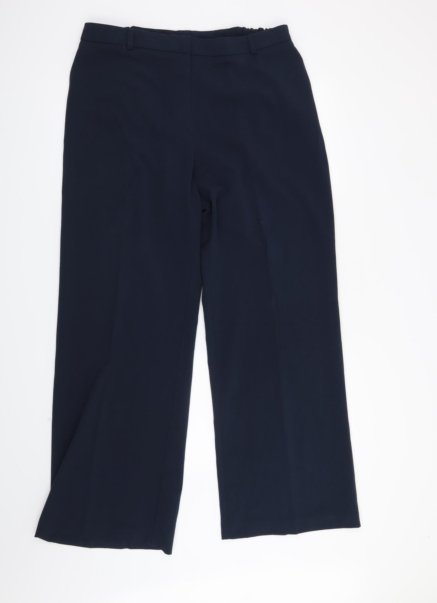 Womens UK Size 16 Special Collection Regular Fit  Blue Trousers