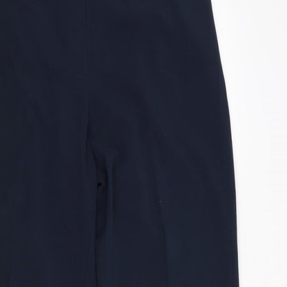 Womens UK Size 16 Special Collection Regular Fit  Blue Trousers