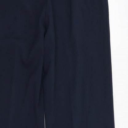 Womens UK Size 16 Special Collection Regular Fit  Blue Trousers