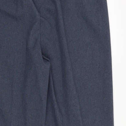 Womens UK Size 20 Bon Marché Regular Fit  Blue Trousers