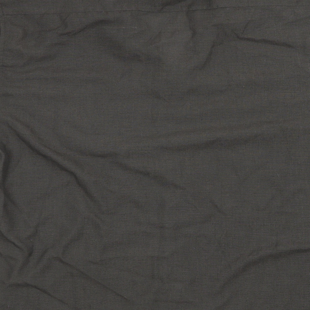 Mens UK Size XL Creed Grey  Button-Up Short Sleeve Casual Shirt