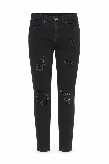 Womens UK Size 28 Topshop Regular Fit Skinny Black Jeans