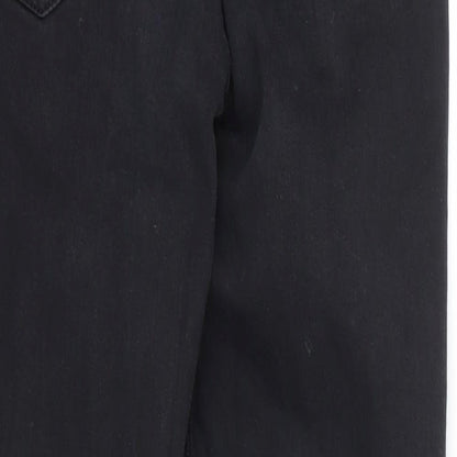 Topshop Womens Black  Denim Skinny Jeans Size 28 L30 in