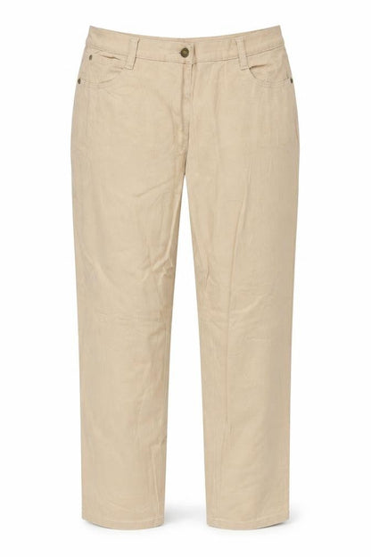 Womens UK Size 36 in Preworn Regular Fit Chino Brown Trousers