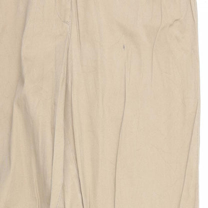 Womens UK Size 36 in Preworn Regular Fit Chino Brown Trousers