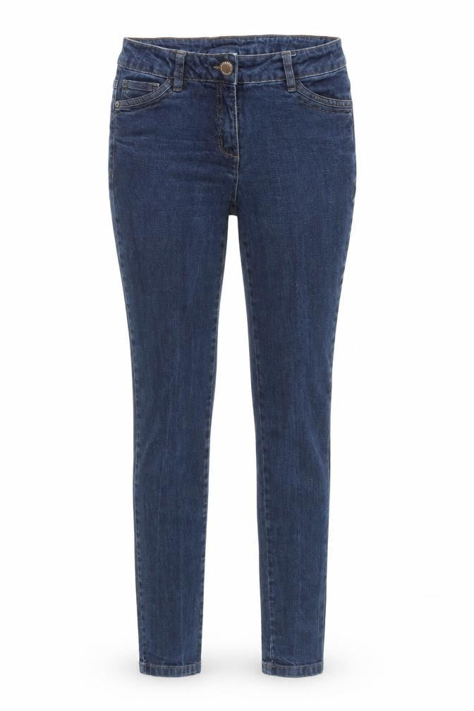 Womens UK Size 27 in Up Fashion Regular Fit Skinny Blue Jeans