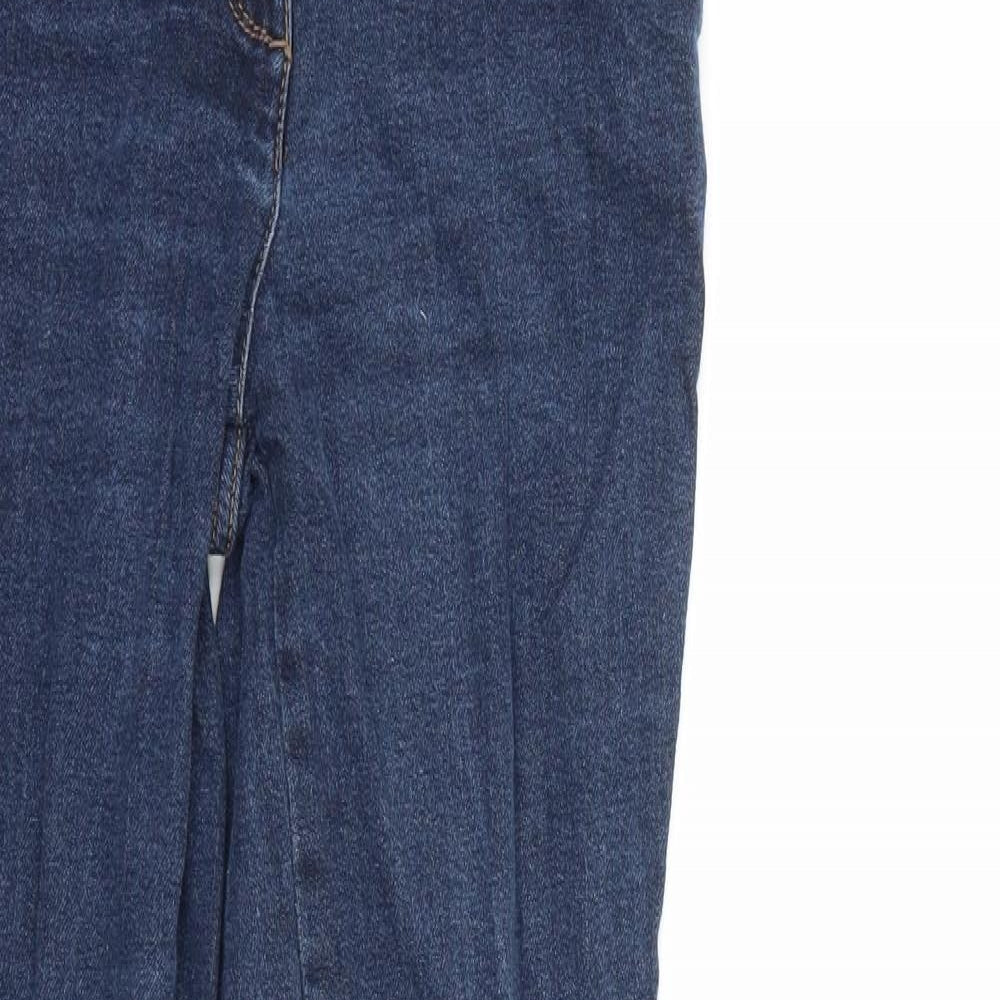 Womens UK Size 27 in Up Fashion Regular Fit Skinny Blue Jeans