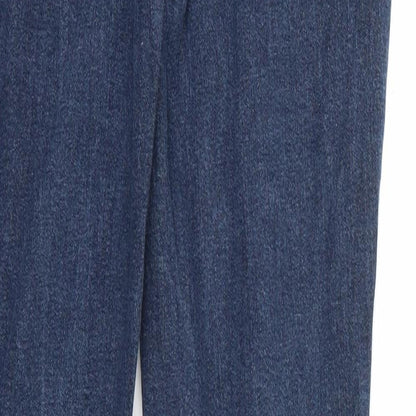 Womens UK Size 27 in Up Fashion Regular Fit Skinny Blue Jeans