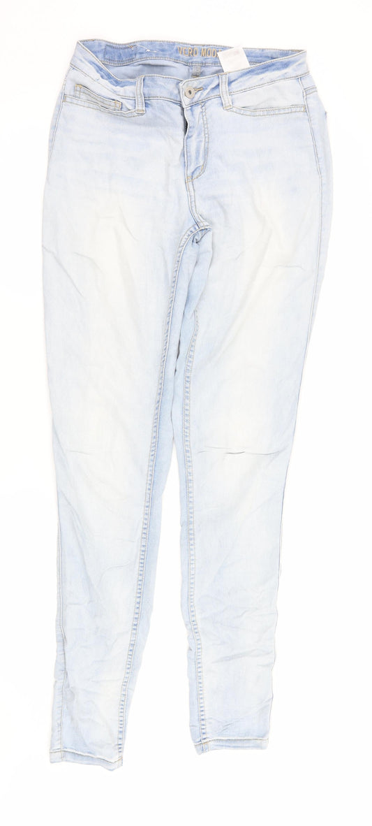 Womens UK Size 30 in VERO MODA Regular Fit Skinny Blue Jeans