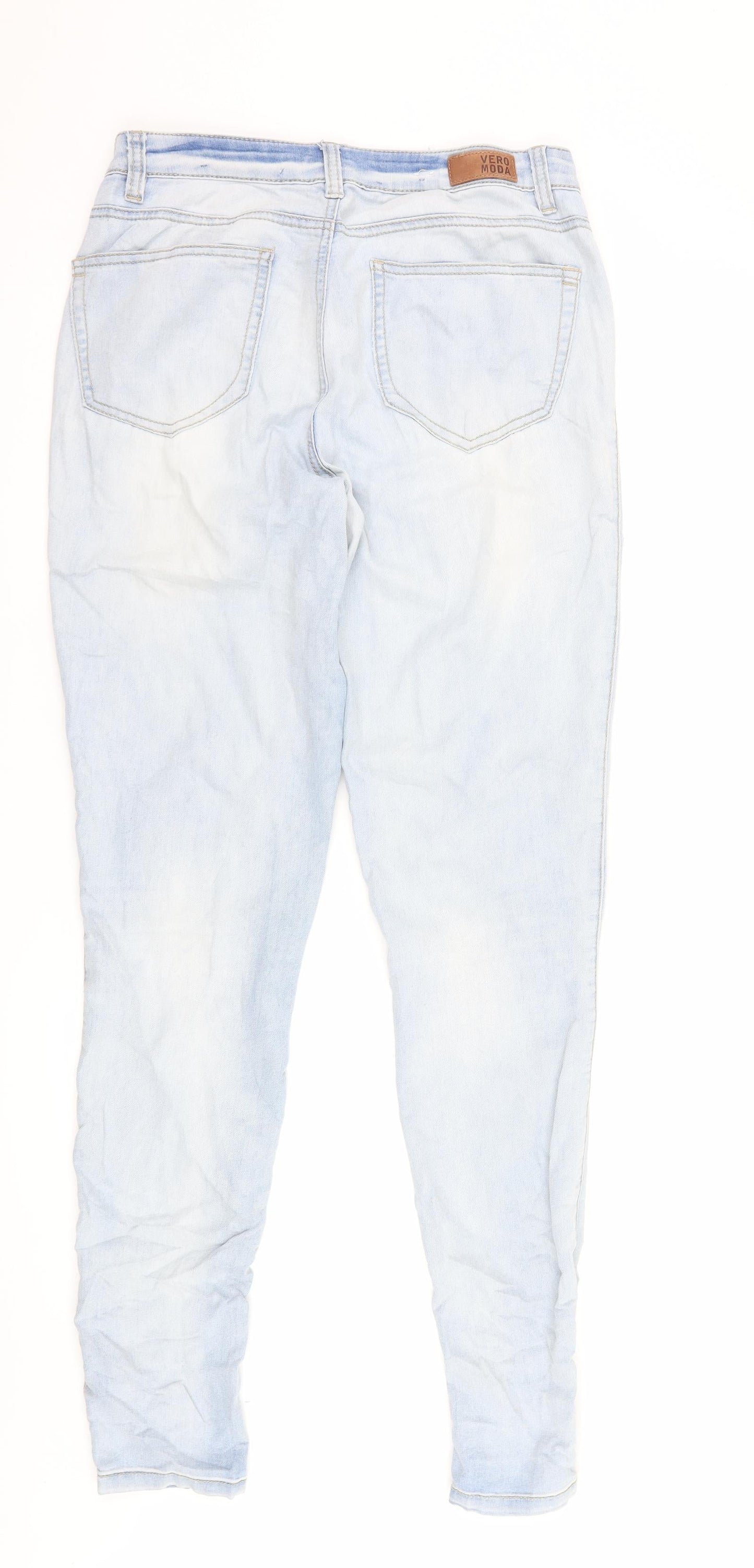 Womens UK Size 30 in VERO MODA Regular Fit Skinny Blue Jeans