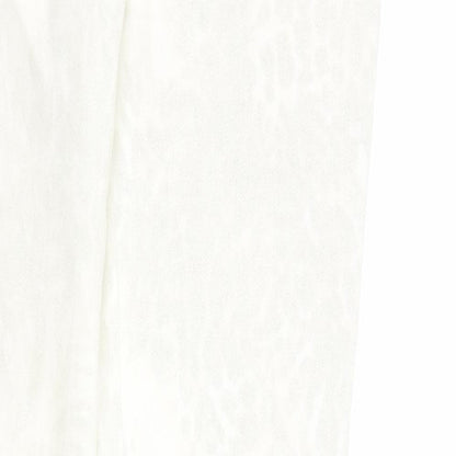 Womens UK Size S VERO MODA Regular Fit Skinny Ivory Jeans