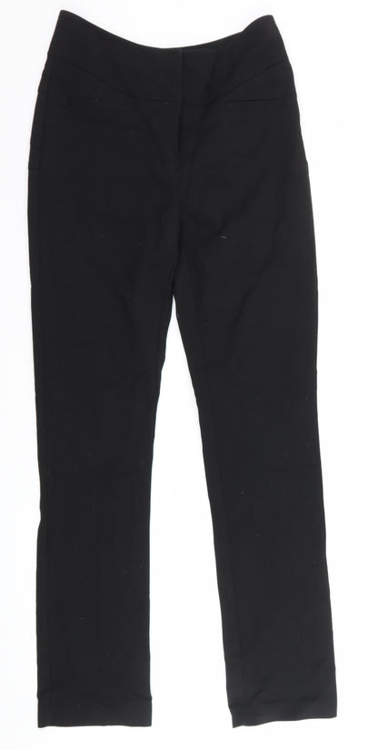George Womens Black   Trousers  Size 8 L30 in