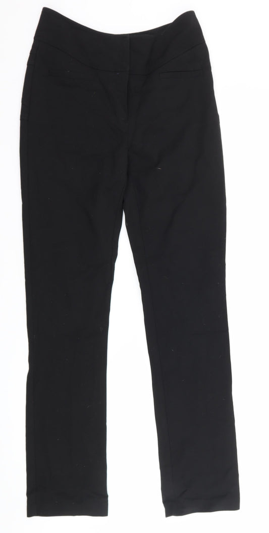 George Womens Black   Trousers  Size 8 L30 in