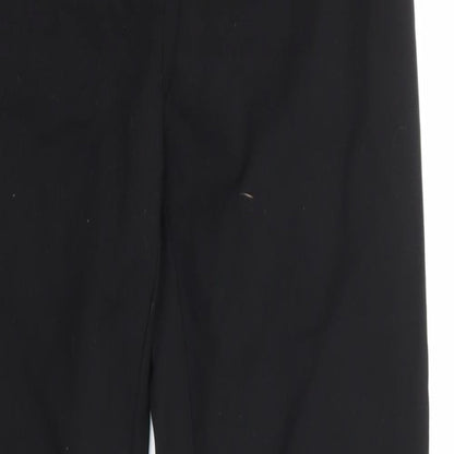 George Womens Black   Trousers  Size 8 L30 in