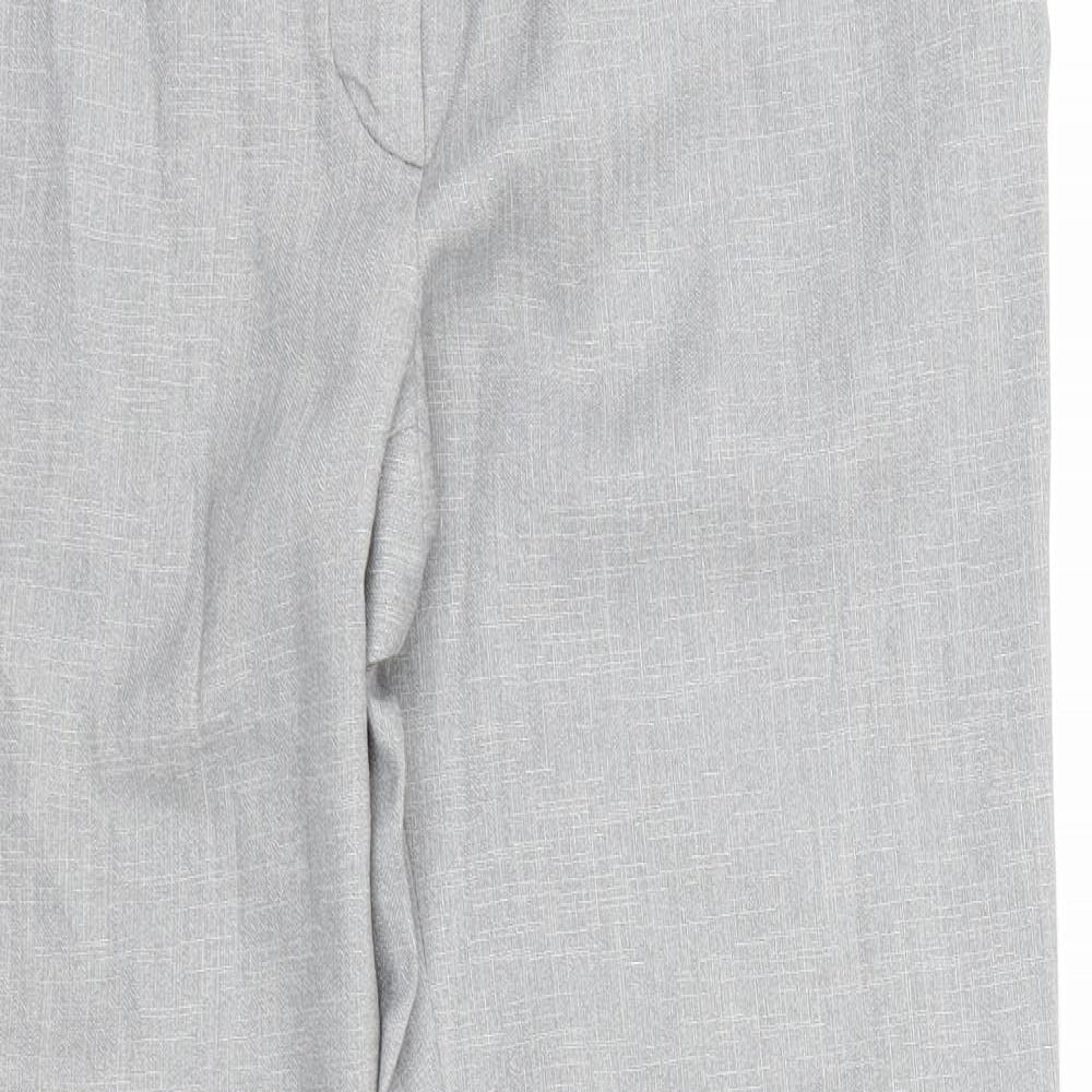 Womens UK Size 30 in Preworn Regular Fit  Grey Trousers