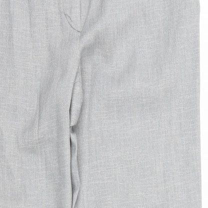 Womens UK Size 30 in Preworn Regular Fit  Grey Trousers