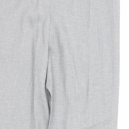 Womens UK Size 30 in Preworn Regular Fit  Grey Trousers