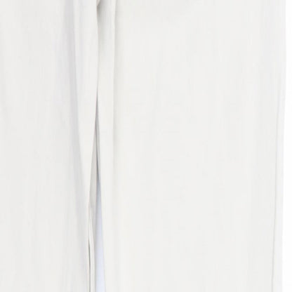 Womens UK Size 12 H&M Regular Fit  Ivory Trousers
