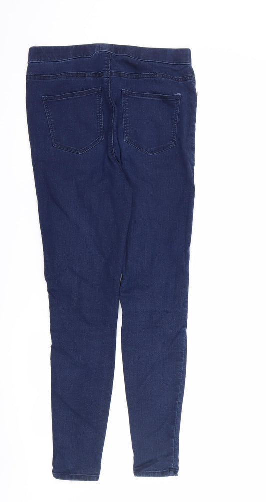 Matalan Womens Blue  Denim Jegging Jeans Size 8 L29 in