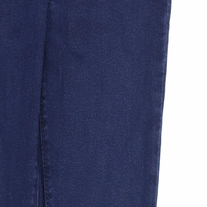 Matalan Womens Blue  Denim Jegging Jeans Size 8 L29 in
