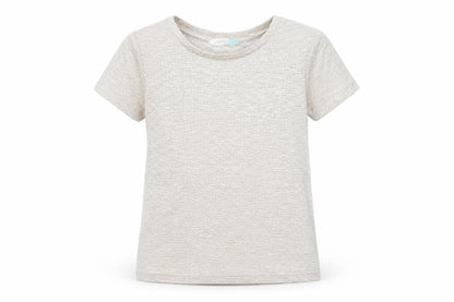 John Lewis Girls Gold   Basic T-Shirt Size 6 Years