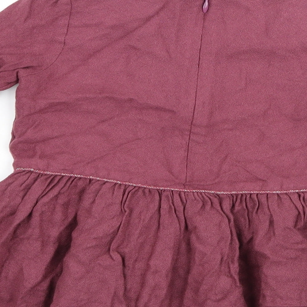 F&F Girls Purple   A-Line  Size 12-18 Months
