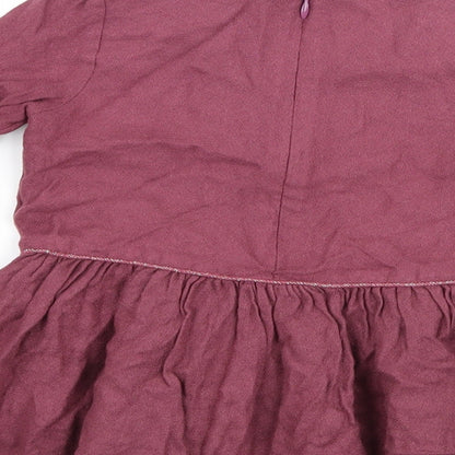 F&F Girls Purple   A-Line  Size 12-18 Months