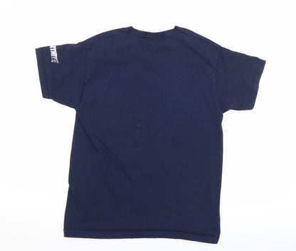 Matalan Boys Blue   Basic T-Shirt Size L  - Fortnite