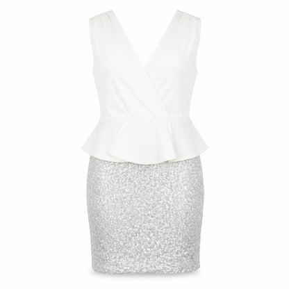 Glamorous Womens White   Bodycon  Size 12